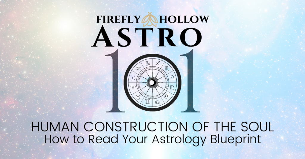 astrology 101 how to read your blue print with space stars in background
